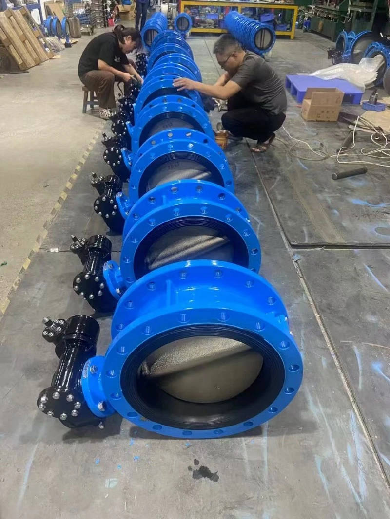 Fire Gear Flange Butterfly Valve