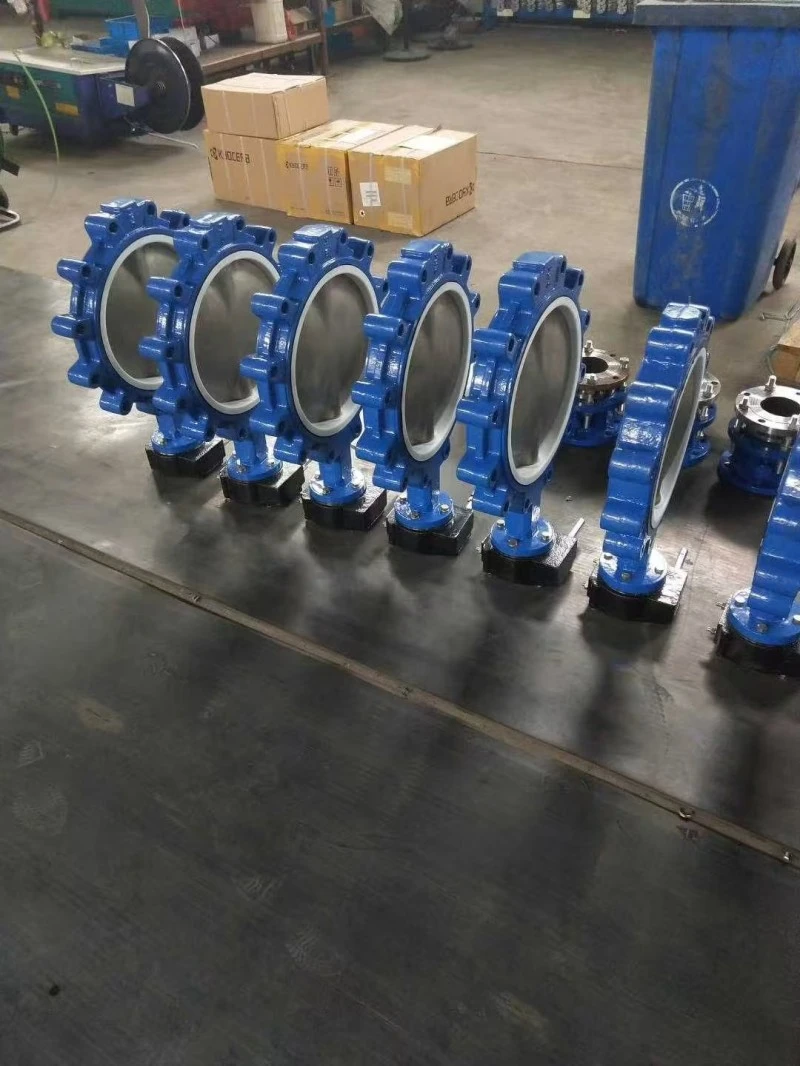 Lug Wafer Ptfe Lined Butterfly Valve